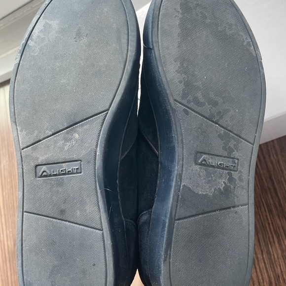 Moncler Navy blue slip-on sneakers us size 8/38 - Picture 5 of 7